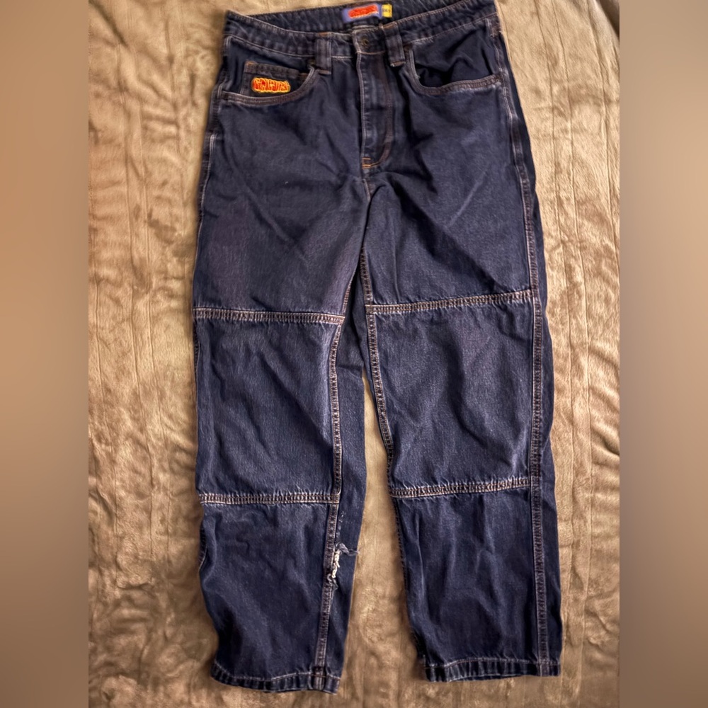Zumiez EMPYRE Blue baggy carpenter Men Jeans